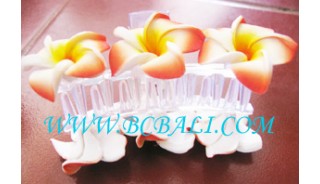 Triple Hair Flower Accessories